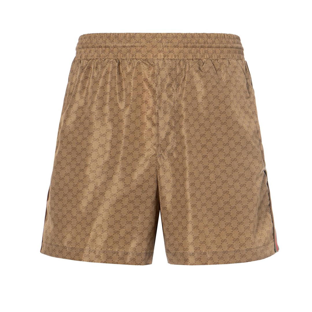 Gucci Gucci Casual Shorts Men's Camel