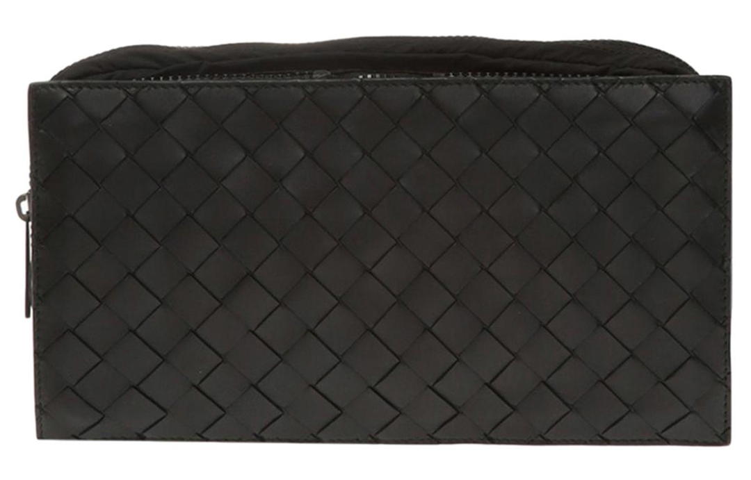 Bottega Veneta Bottega Veneta Leather Crossbody Bag Women's Black
