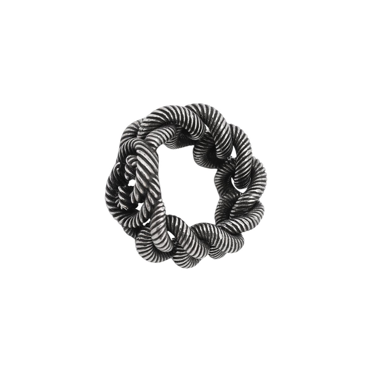 Gucci Gucci 925 Sterling Silver Rings Unisex Silver