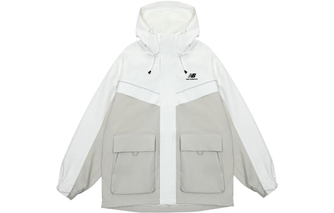 New Balance New Balance Windproof Woven Hooded Jacket Khaki