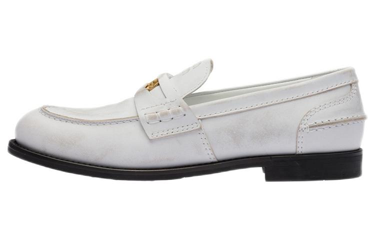 Miu Miu MIU MIU Leather Penny Loafers