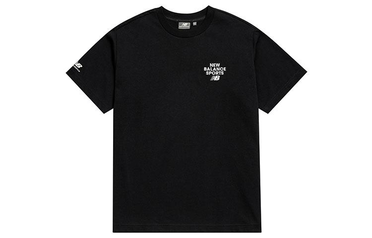 New Balance New Balance Drop Shoulder Sleeve T-Shirt Unisex Black
