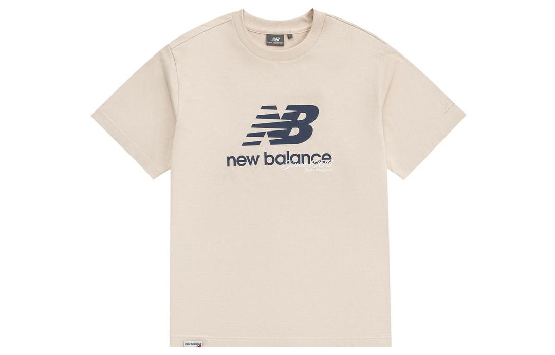 New Balance New Balance Set in Sleeve T Shirt Men's Light Khaki