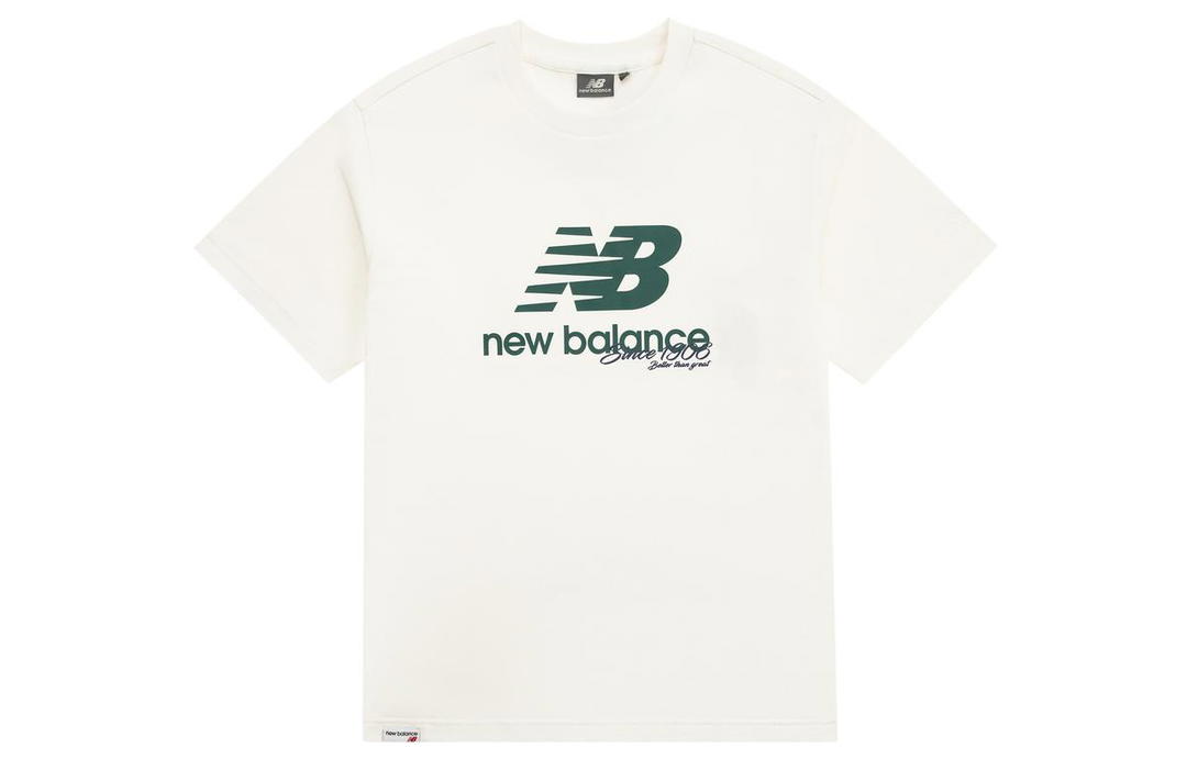 New Balance New Balance Set in Sleeve T Shirt Men's Ivory White