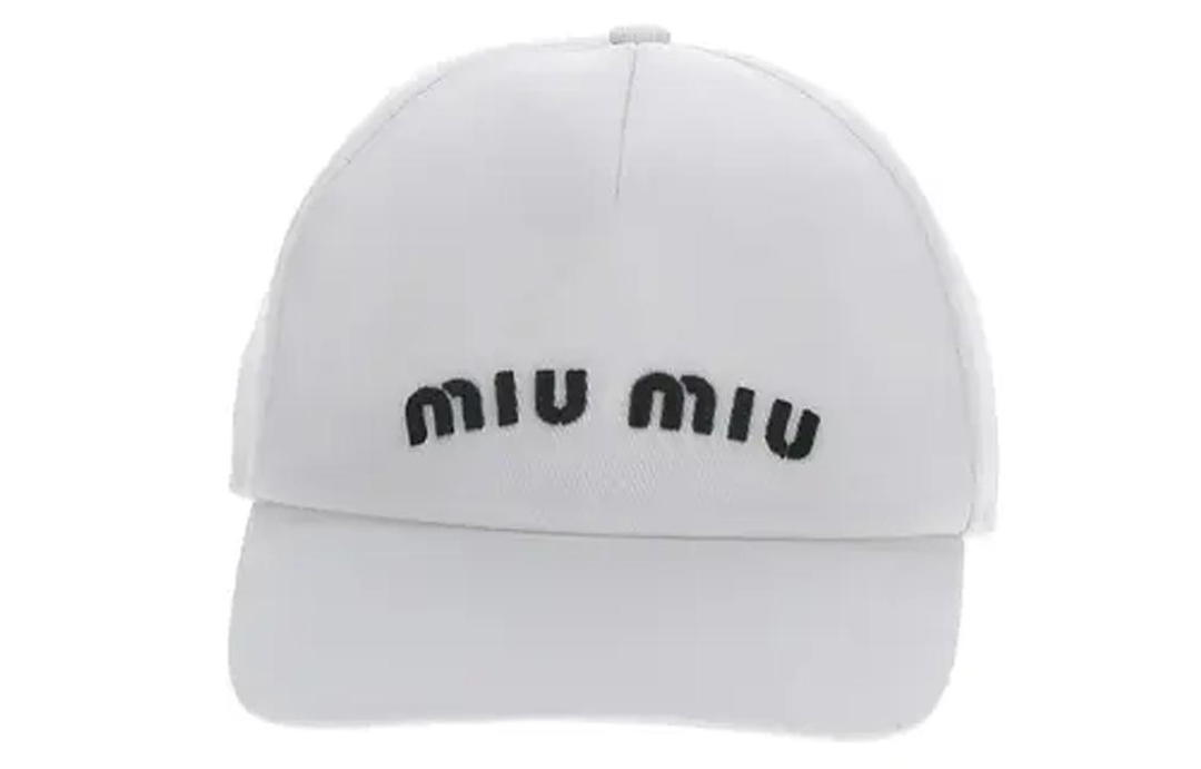 Miu Miu MIU MIU Cotton Baseball Caps Women's
