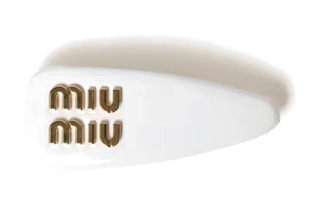 Miu Miu MIU MIU Leather Hair Clip