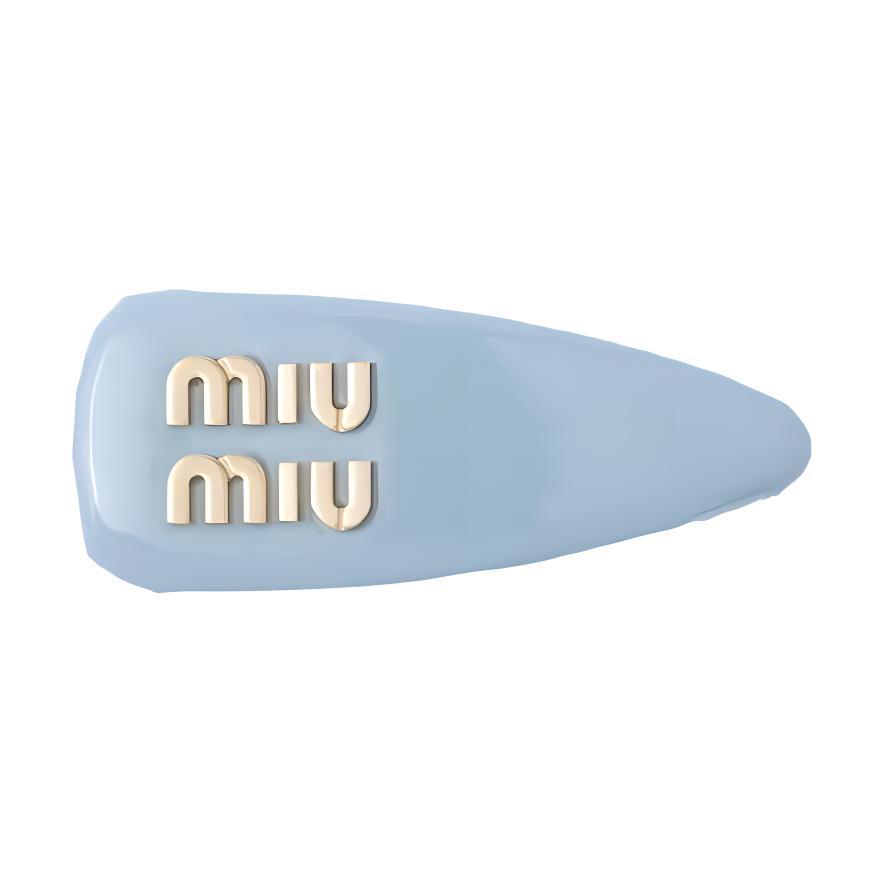 Miu Miu MIU MIU Metal Hair Clips Women's Interstellar Blue