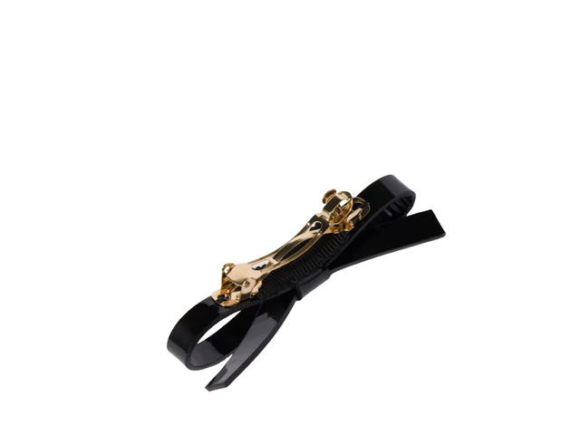 Miu Miu Miu Miu Leather Hair Clip black - view 2