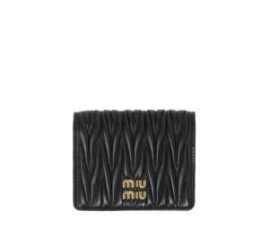 Buy Miu Miu Matelasse Small Nappa Leather Wallet  Wallet at Sasom – Authentic and Ready to Ship