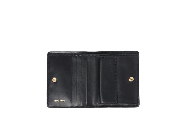Miu Miu Miu Miu Matelasse Small Nappa Leather Wallet  Wallet - view 2