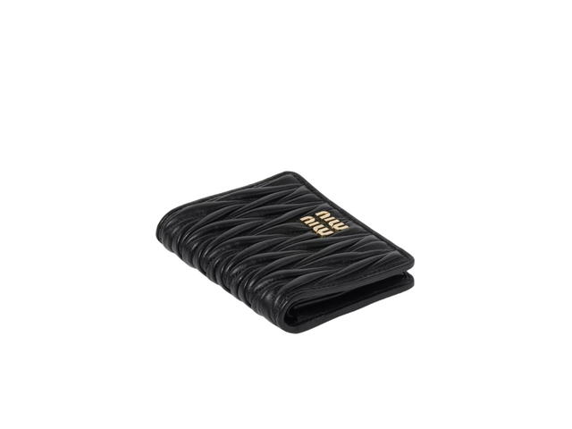 Miu Miu Miu Miu Matelasse Small Nappa Leather Wallet  Wallet - view 3