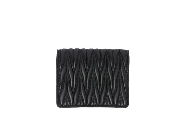 Miu Miu Miu Miu Matelasse Small Nappa Leather Wallet  Wallet - view 4