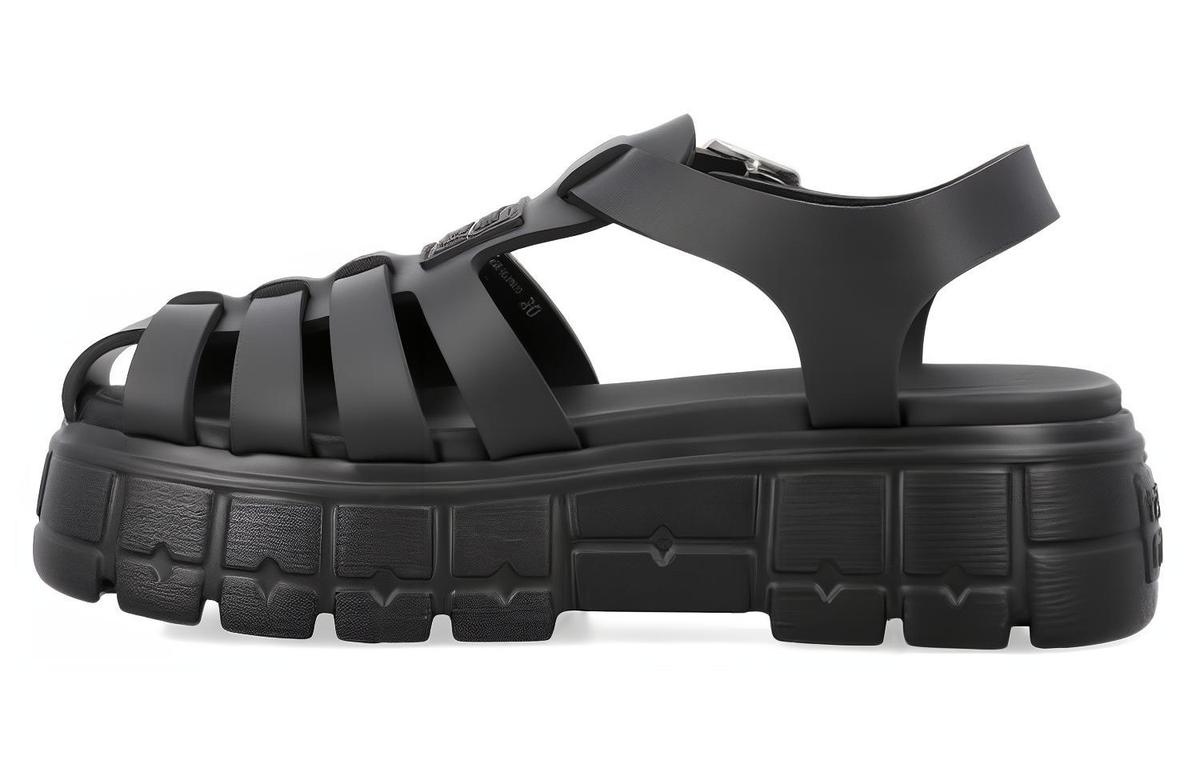 Miu Miu MIU MIU Roman Sandals Women's Black