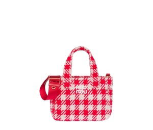 Buy Miu Miu Terry Cloth Handbag Red Ivory at Sasom – Authentic and Ready to Ship