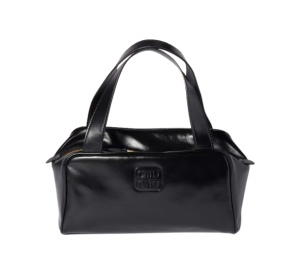 Buy Miu Miu Leather Top-handle Bag Black at Sasom – Authentic and Ready to Ship