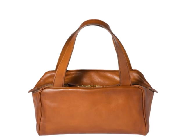 Miu Miu Miu Miu Leather Top Handle Bag Cognac - view 2