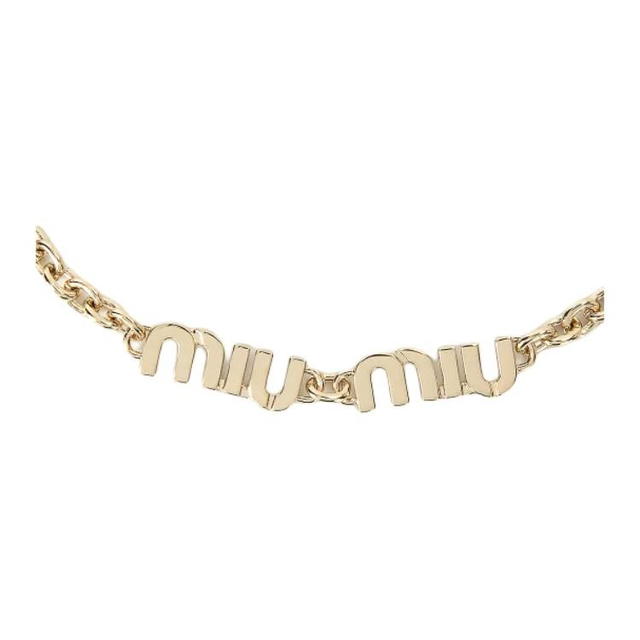 Miu Miu Miu Miu Metal Necklace - view 4