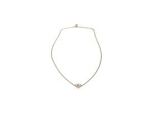 Buy Miu Miu Metal Heart Necklace White Gold at Sasom – Authentic and Ready to Ship