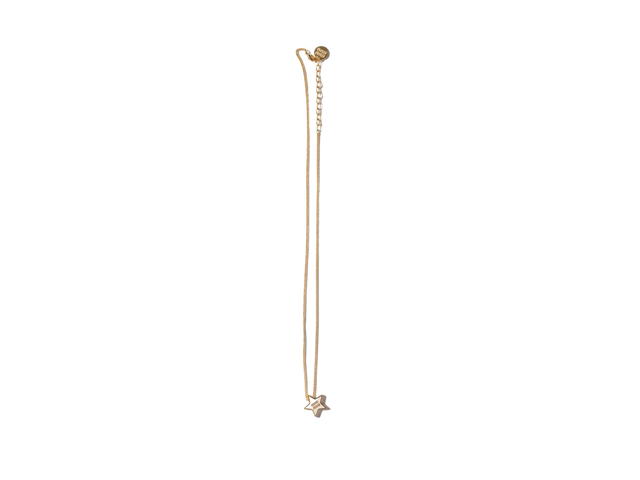 Miu Miu Miu Miu Enameled Metal Necklace Ivory - view 2