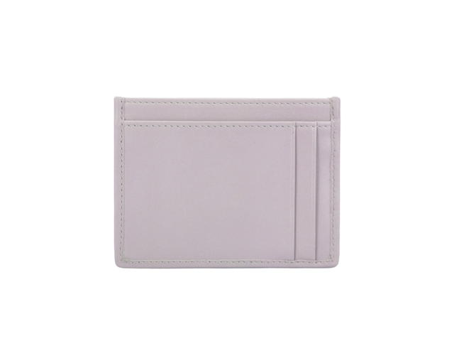 Miu Miu Miu Miu Quilted Nappa Leather Card Holder Purple - view 2