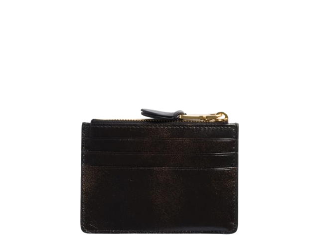 Miu Miu Miu Miu Nappa Leather Card Holder Coffee - view 2
