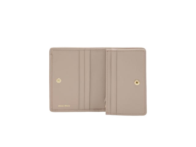 Miu Miu Miu Miu Compact Wallet Powder Pink - view 2
