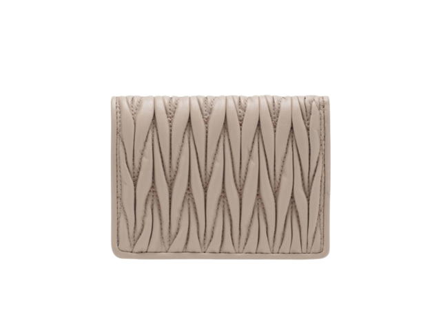Miu Miu Miu Miu Compact Wallet Powder Pink - view 3