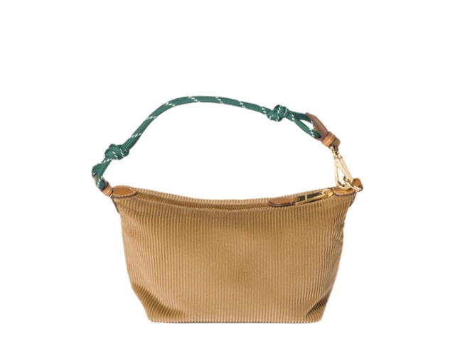 Miu Miu Miu Miu Corduroy Pouch Cinnamon Green - view 2