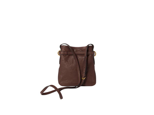 Miu Miu Miu Miu Nappa Leather Pouch Briarwood - view 2