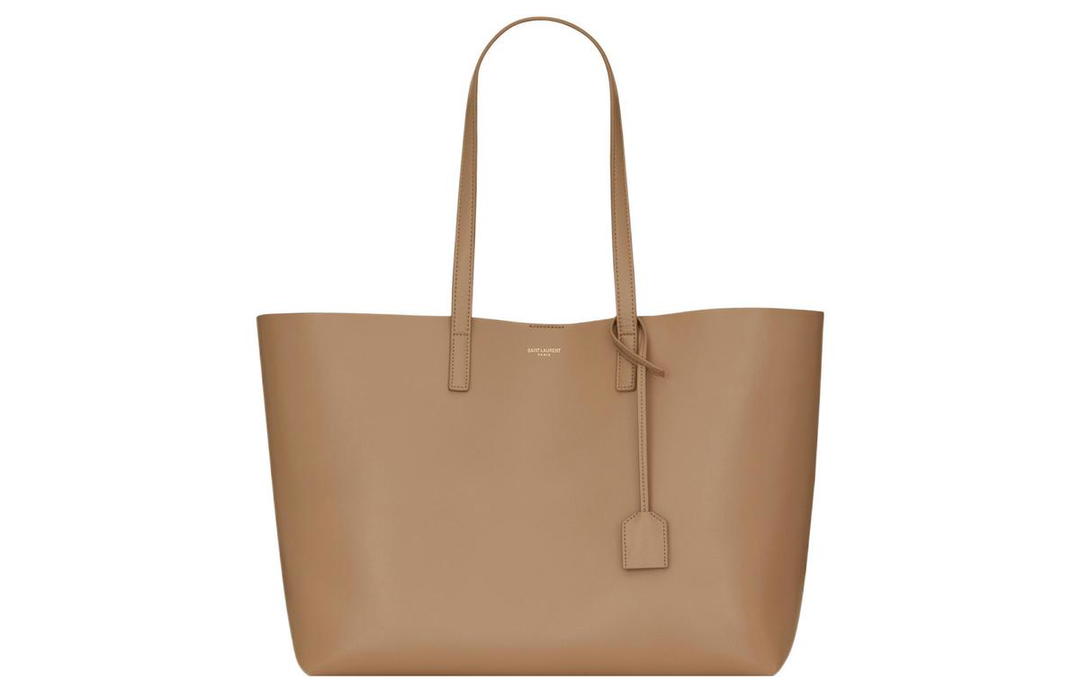 Saint Laurent Saint Laurent Calfskin Combo Bag Tote Bag Shopping Bag Handbag Shoulder Bag Women's Taupe