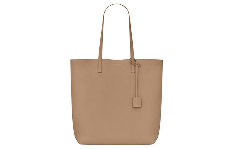 Saint Laurent Saint Laurent Cow Leather Tote Bag Shopping Bag Shoulder Bag Handbag Women's Taupe
