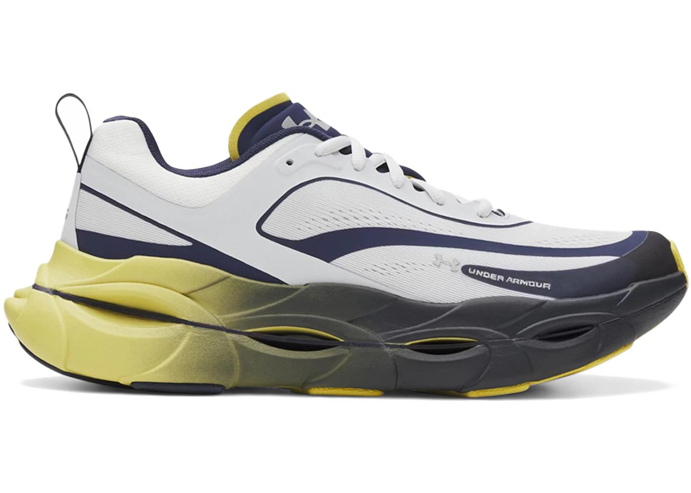 Under Armour Under Armour UA Halo Racer Washed Navy Yellow Shade