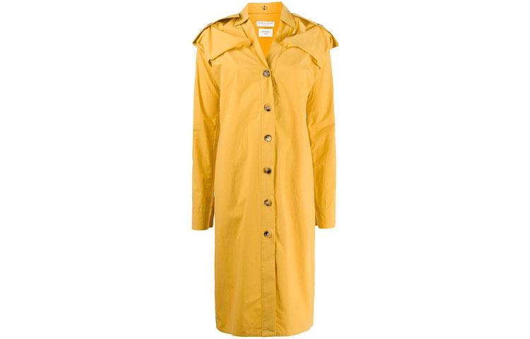 Bottega Veneta Bottega Veneta Long-Sleeved Dresses Women's Yellow