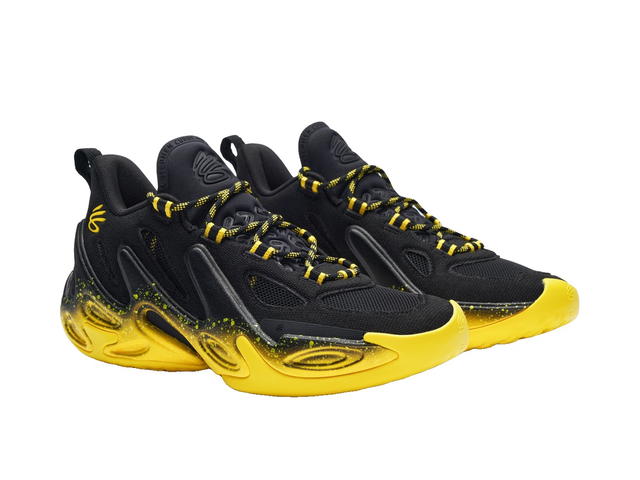 Under Armour Under Armour Curry 13 Black Yellow - view 3