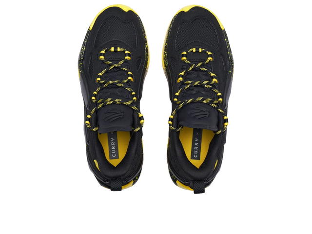 Under Armour Under Armour Curry 13 Black Yellow - view 4