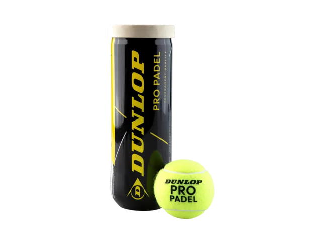 Dunlop Dunlop Pro Padel Balls 3/Pack - view 2