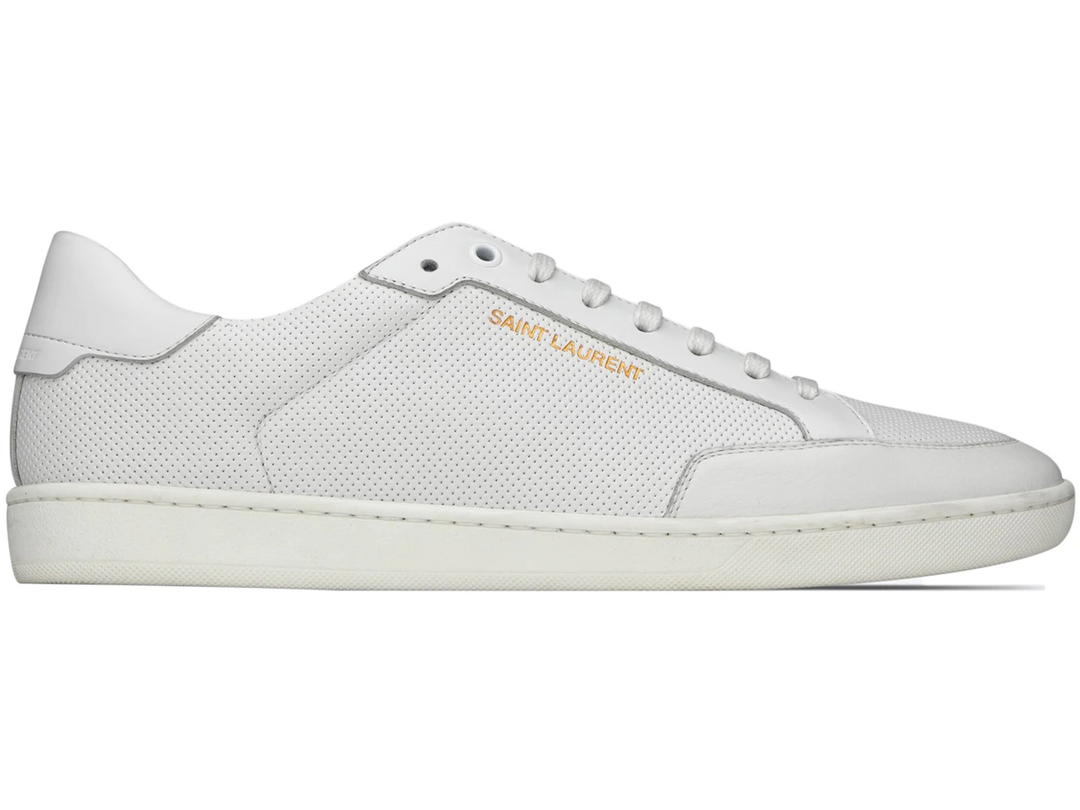 Saint Laurent Saint Laurent Court Classic SL/10 Perforated White