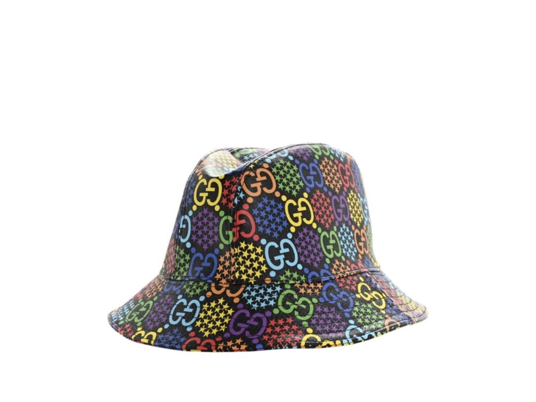Gucci Gucci GG Psychedelic Fedora Hat Multicolor