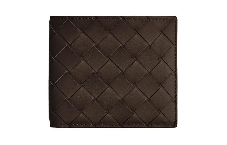 Bottega Veneta Bottega Veneta Bottega Veneta Luggage Collection Cow Leather Wallet Men's Dark Brown