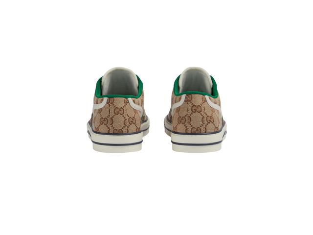 Gucci Gucci Tennis 1977 Trainer Beige Ebony In Beige-Ebony Original GG Canvas - view 5