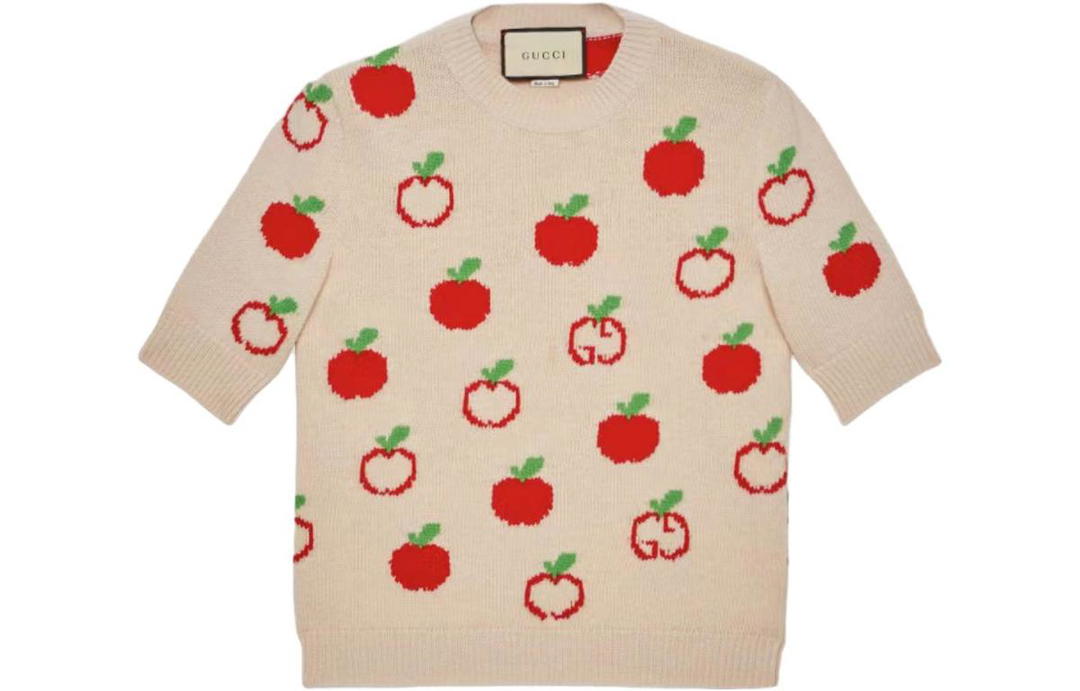 Gucci Gucci Crop Tops Women's Ivory White