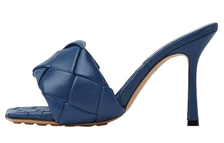 Bottega Veneta Bottega Veneta Lido Odor Resistant Slide Slippers Women's Blue