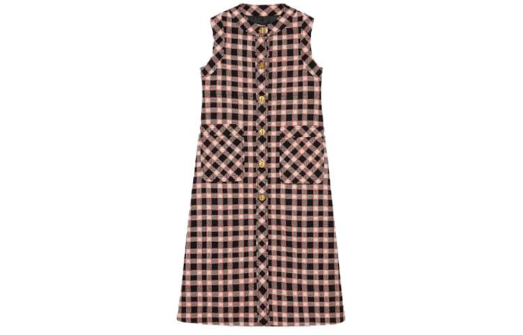 Gucci Gucci Sleeveless Dress Women's Red