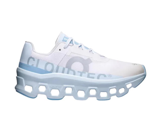 On Running On Running Cloudmonster White Blue (Women's) - view 1