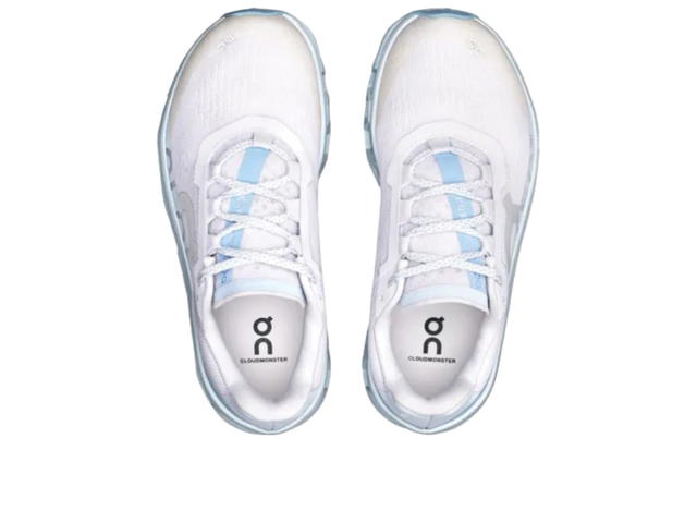 On Running On Running Cloudmonster White Blue (Women's) - view 4