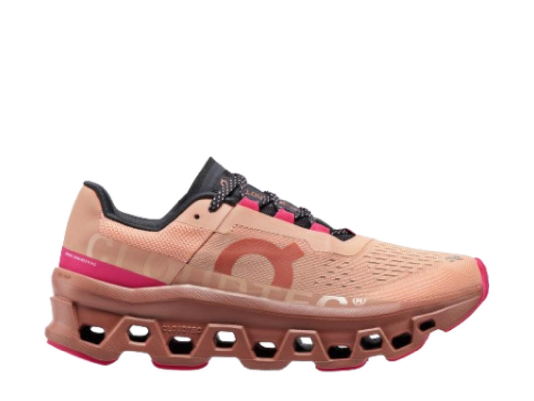 On On Cloudmonster Rose Cork (Women's)