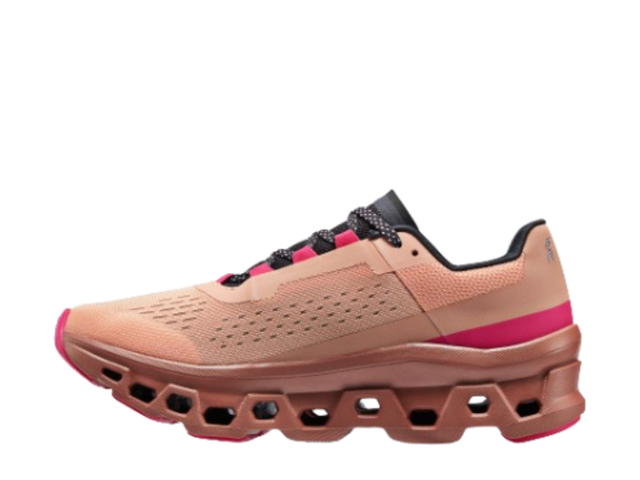 On On Cloudmonster Rose Cork (Women's) - view 2