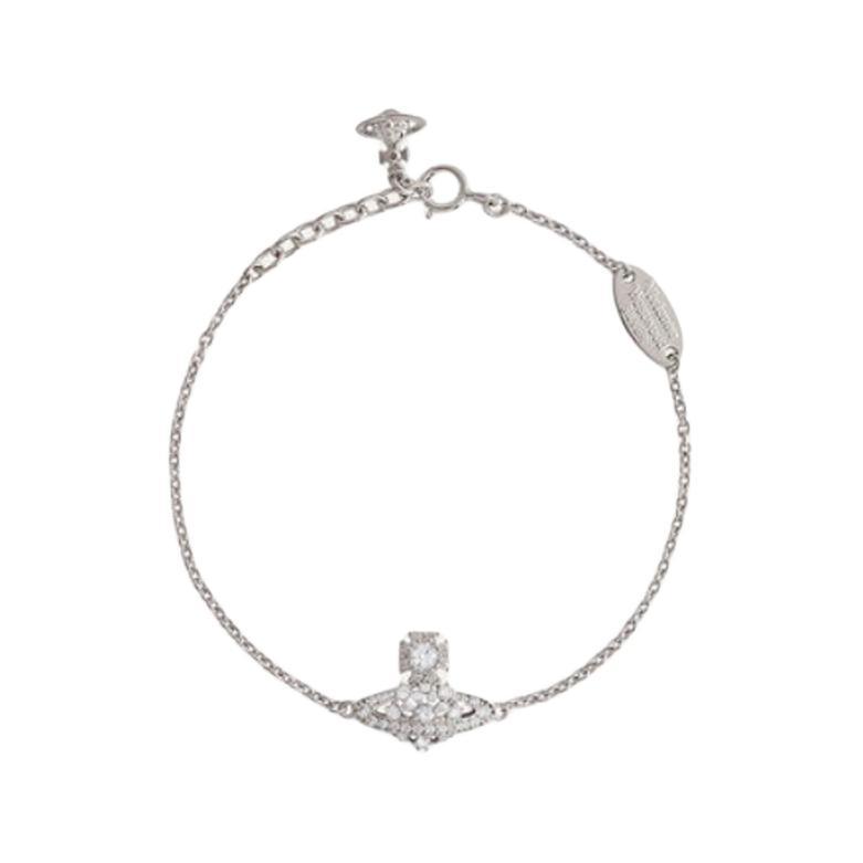 Vivienne Westwood Vivienne Westwood Silver Plated, Cubic Zirconia Bracelets Women's Silver