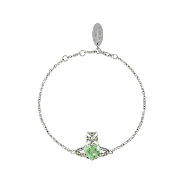 Vivienne Westwood Vivienne Westwood Ariella Bracelet - Silver/Light Green - view 2