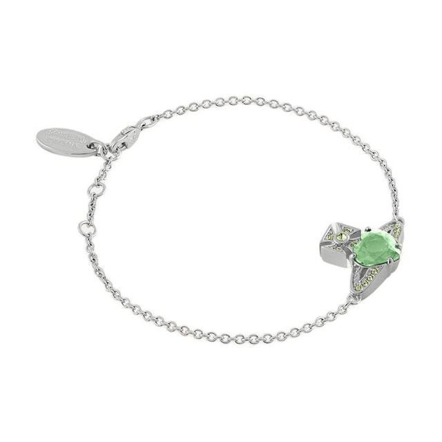 Vivienne Westwood Vivienne Westwood Ariella Bracelet - Silver/Light Green - view 3